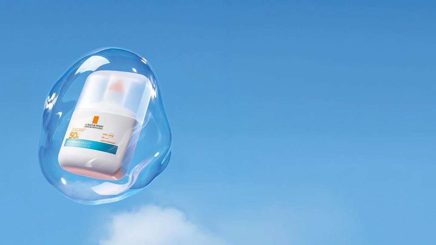 NYHET: ANTHELIOS UVAIR SPF50+SERUM-SOLCREME SOM ÄR LÄTT SOM LUFT