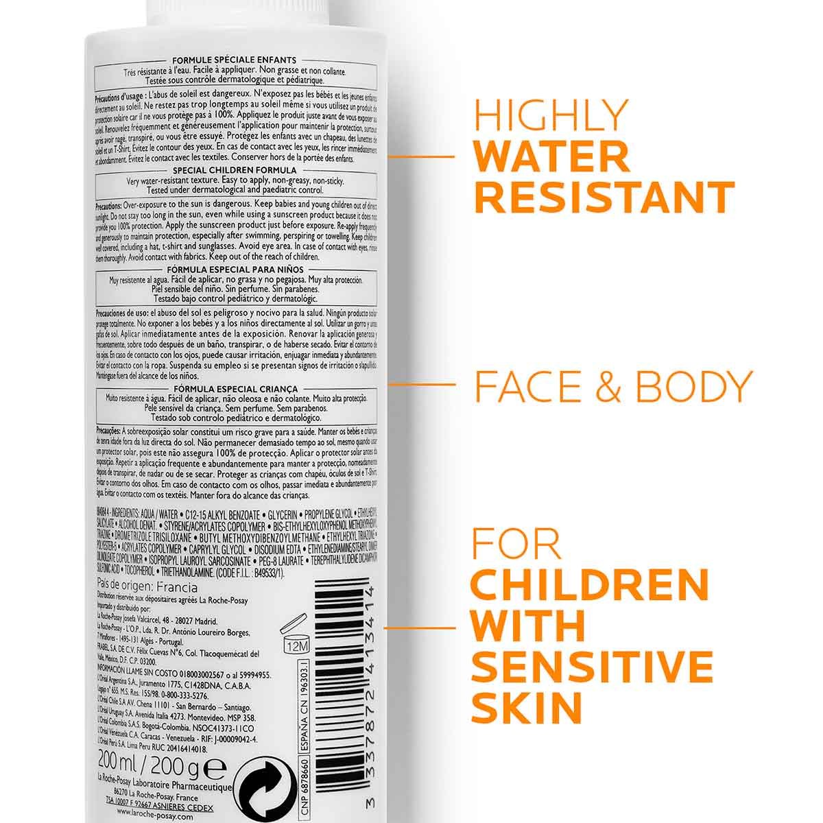La Roche Posay Produktsida Sol Anthelios DP Spray Spf50 200ml 33378724