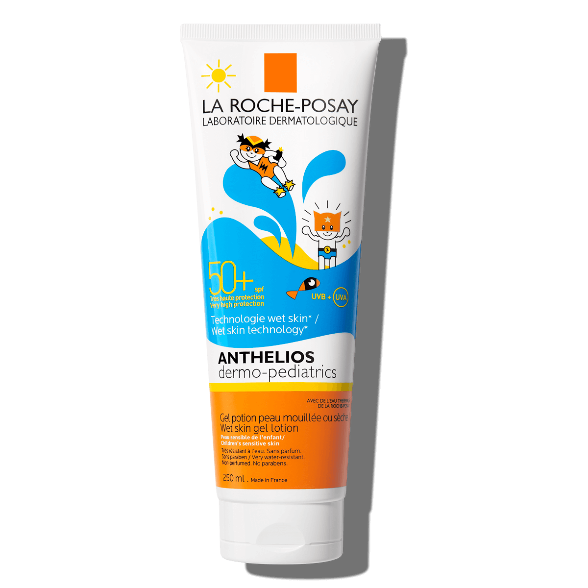 La Roche Posay Produktsida Sol Anthelios Wet Skin Gel Dermo Pediatrics