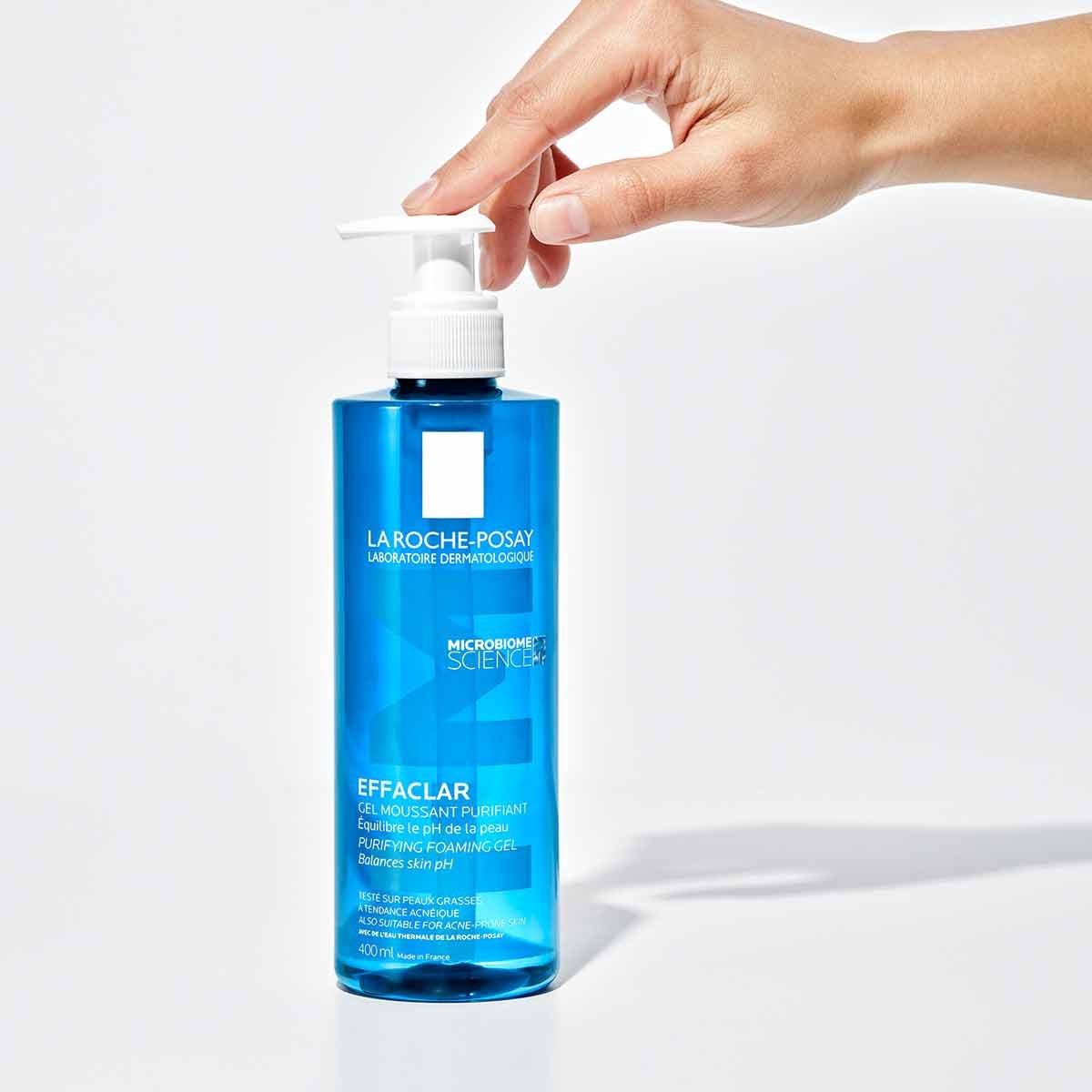 Larocheposay Produktsida Tendens till akne Effaclar Cleansing Foaming gel Texture
