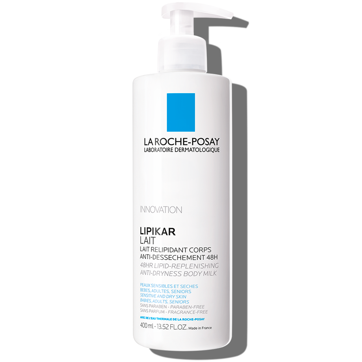 La Roche Posay Kroppsvård Lipikar Body Milk 400ml 3337875549615 Framsida