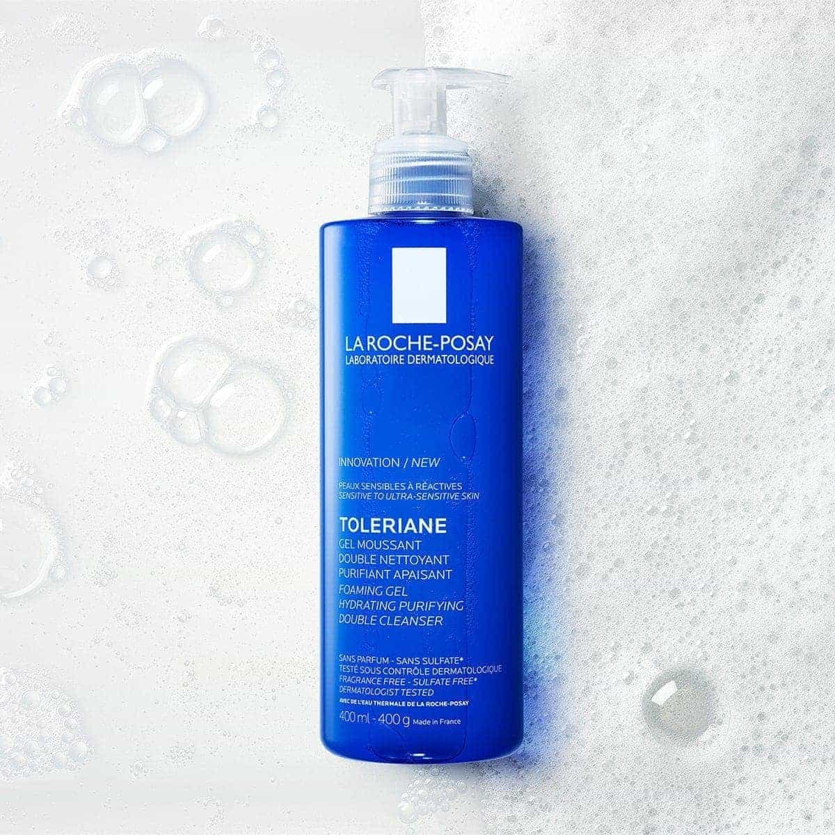 Lrp Toleriane Foam in Gel Hydrating Purifying Double Cleanser Foam Pack
